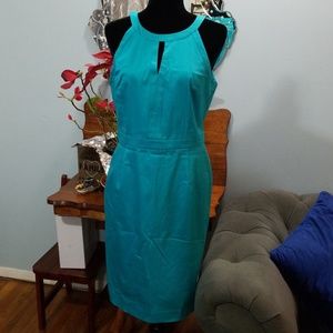 Turquoise Calvin Klein Dress
